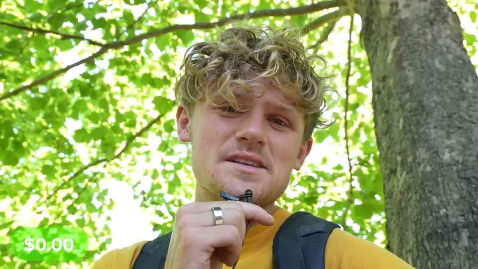 Matthew Beem builds a person-sized penny for Ryan Trahan