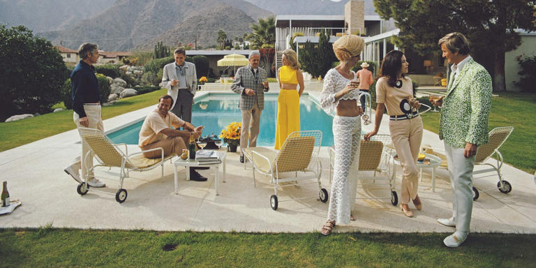 T&C exclusive: Frances Valentine is reimagining Slim Aarons’s iconic ...