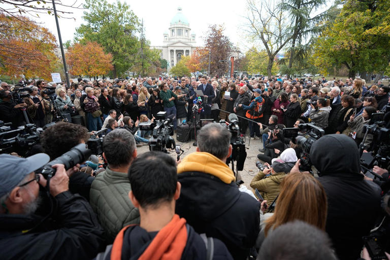 Serbia's students demand resignations in police, judiciary as they ...