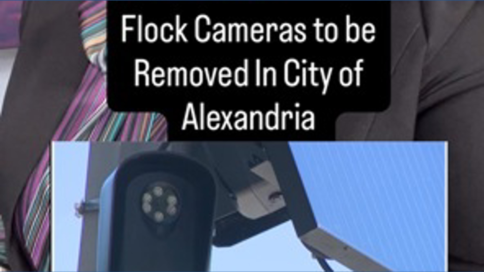 Update on flock cameras in Alexandria, VA