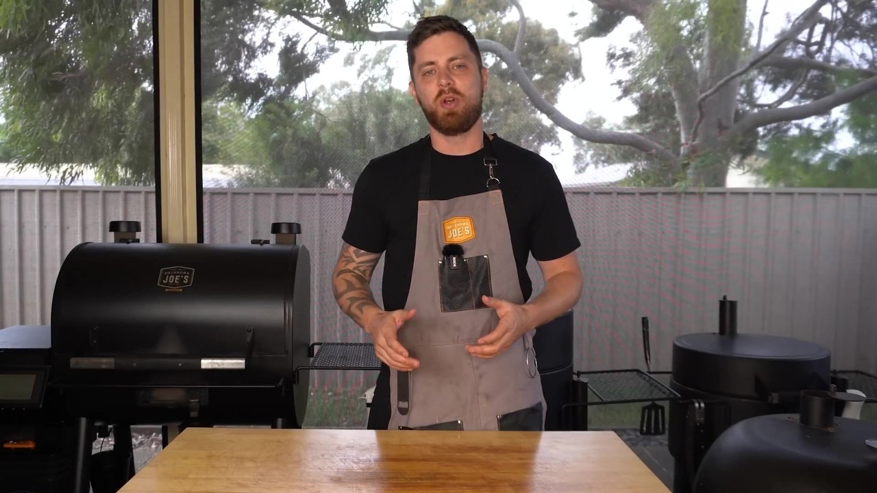 Aaron Palmer manages heat for unwrapped smoked pork belly