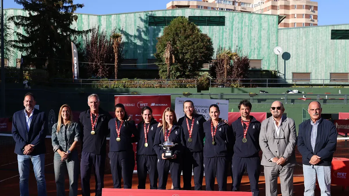 El RCT Barcelona revalida título de campeón de España por equipos femeninos