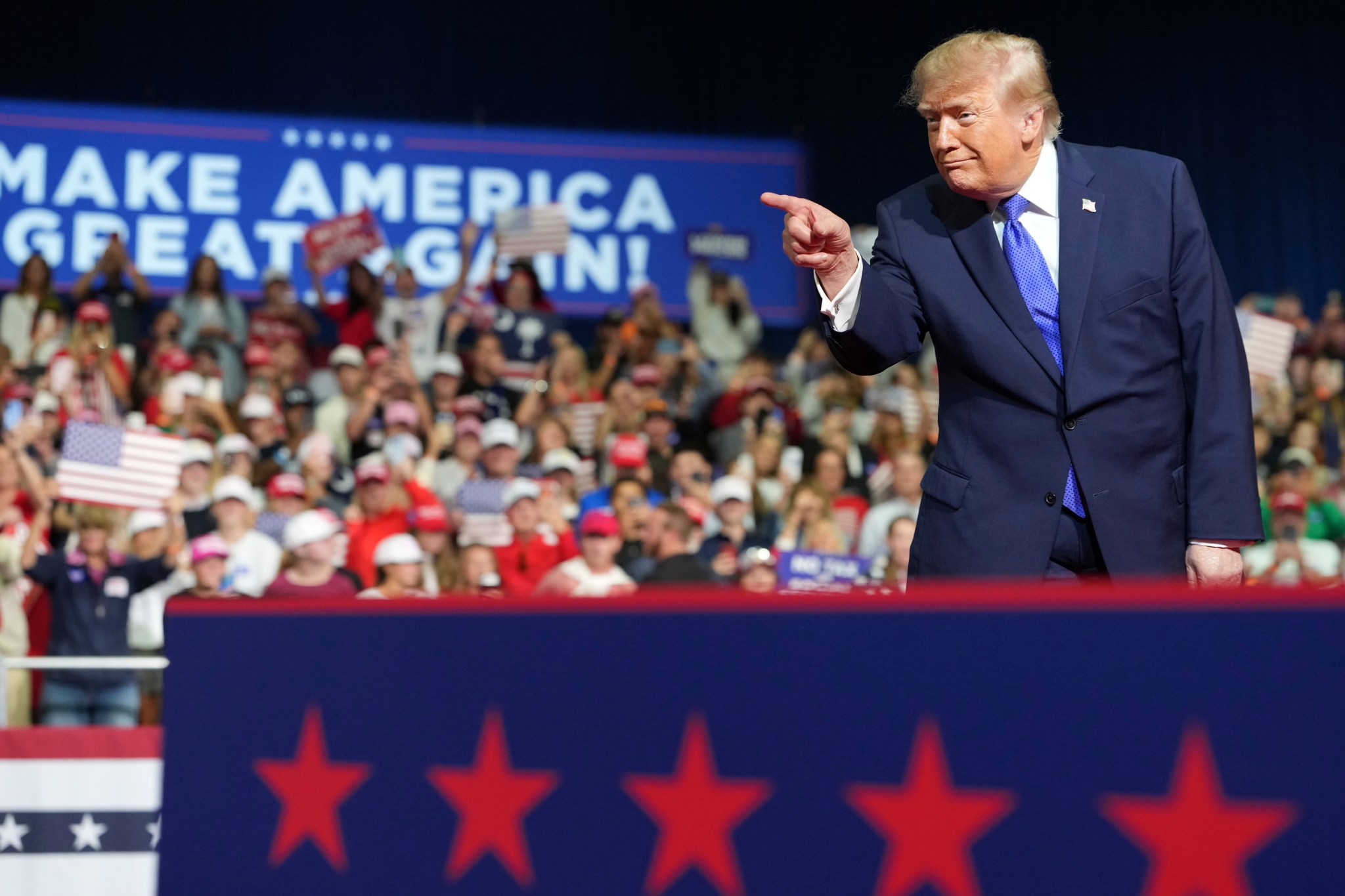 Trump rally attendee tells Fox News: 