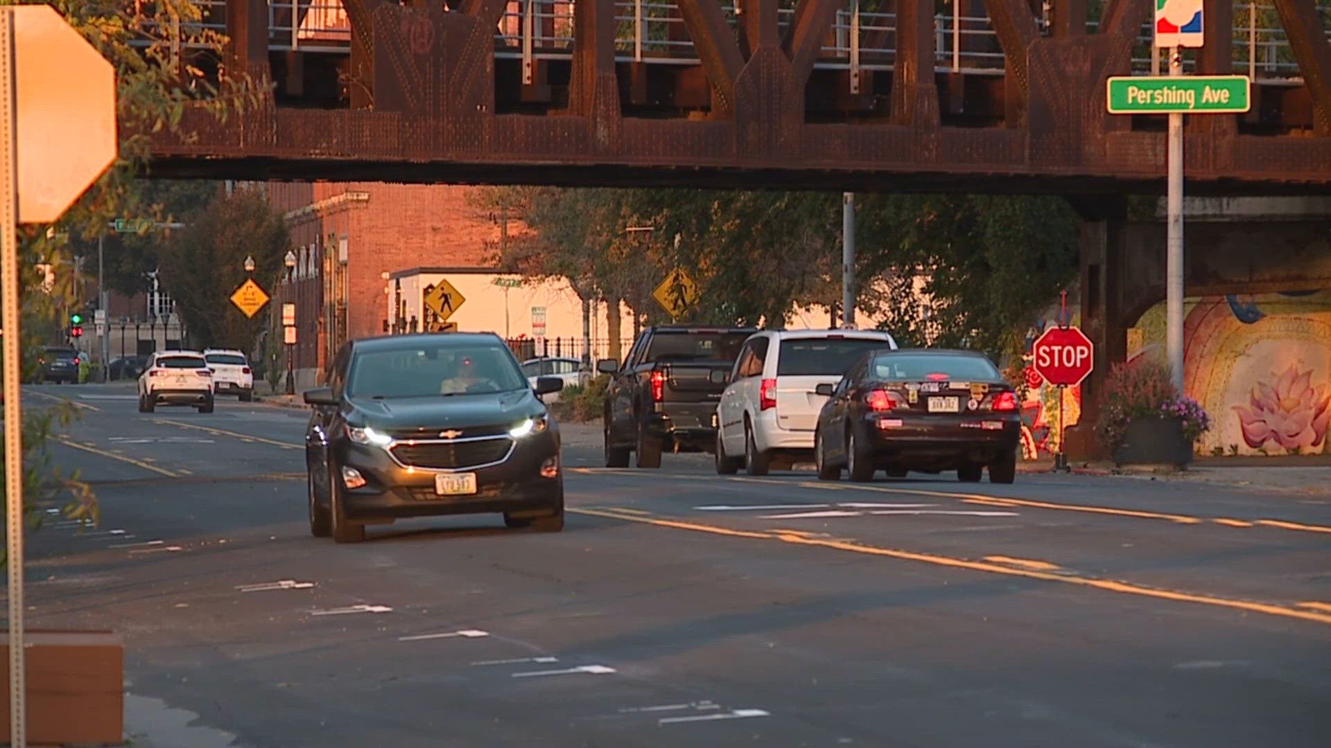 Fourth Street reopens to two-way traffic in downtown Davenport