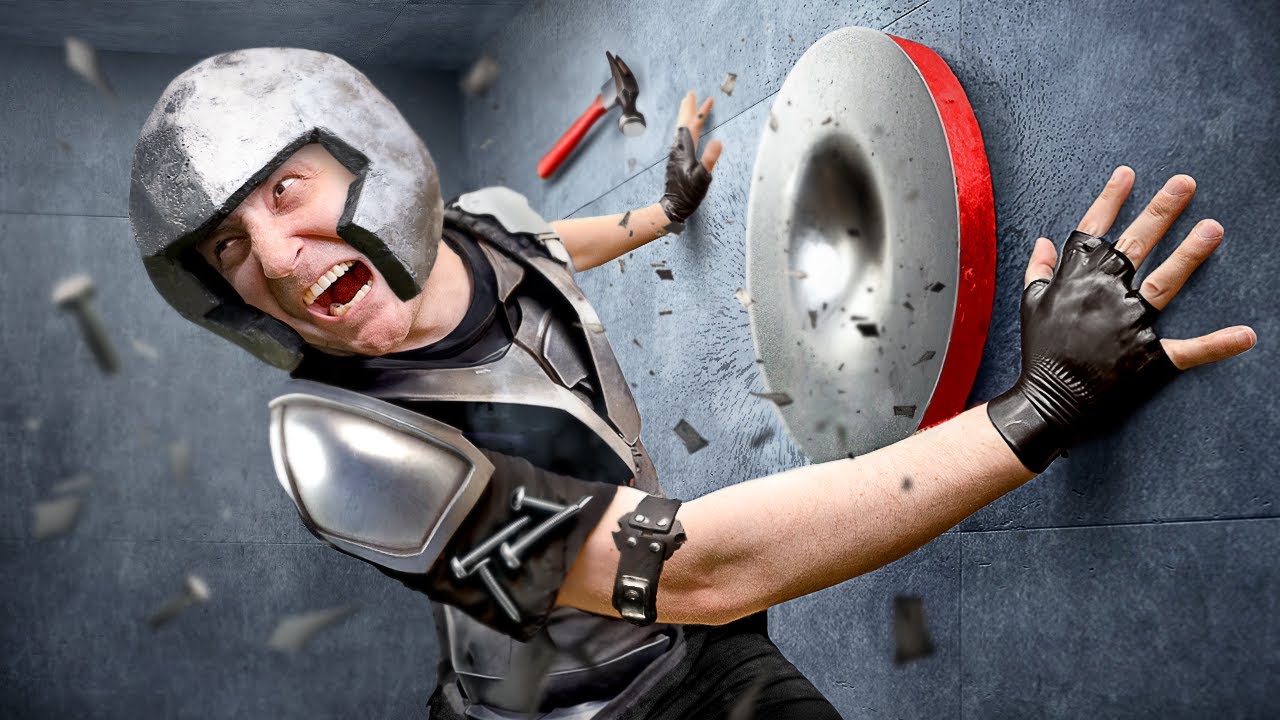 Escaping a magnet prison wearing a metal suit!