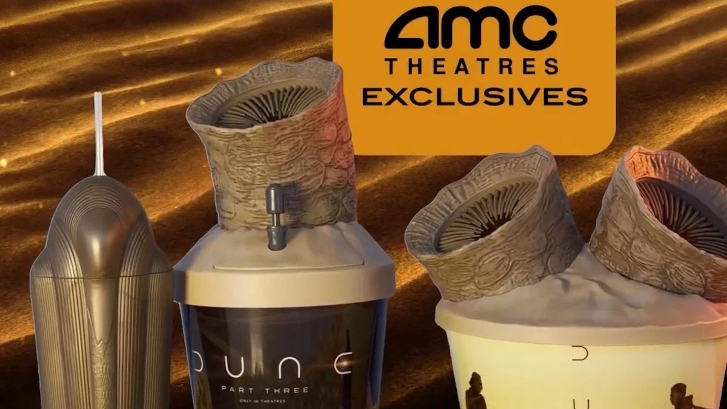 'Dune: Part Three' popcorn buckets: More thumping, more holes