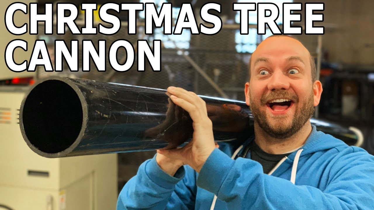 300 MPH Christmas tree cannon
