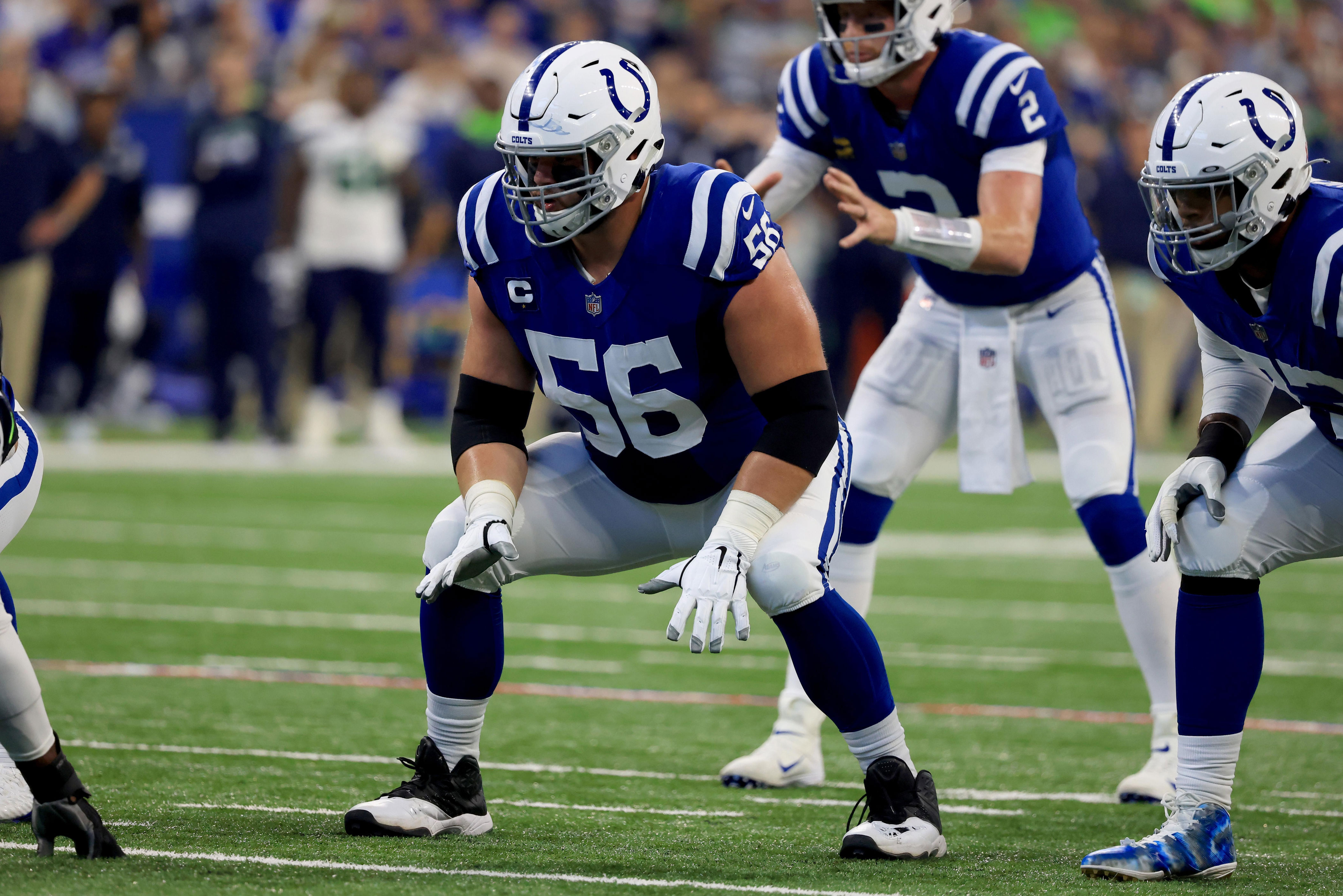 Mike Macdonald confirms Grey Zabel move to right guard following Quenton Nelson trade