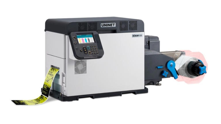 UNINET introduces IColor 400 for in-house digital label production