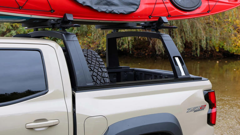 This clever pickup bed rack promises cleaner and more flexible truck ...