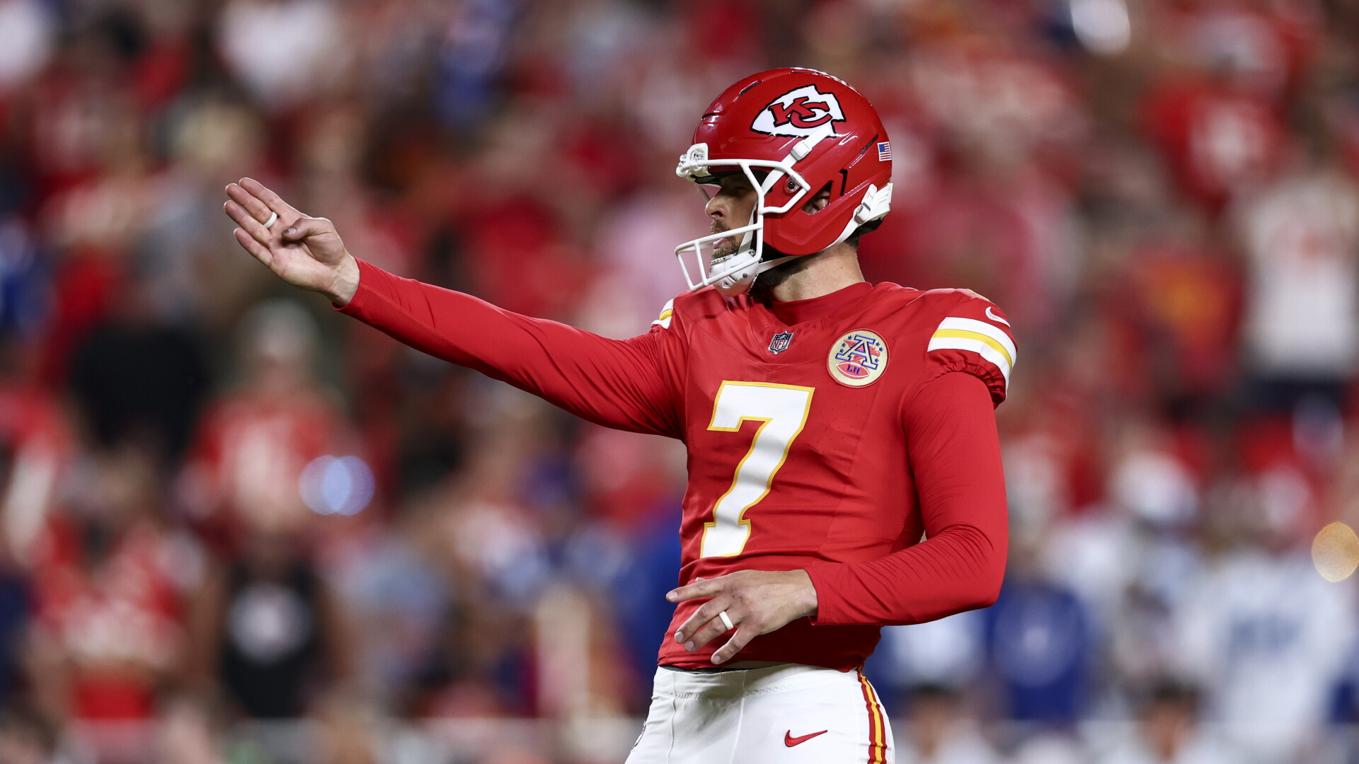 Chiefs STs coordinator Dave Toub: Harrison Butker is our kicker, we're ...