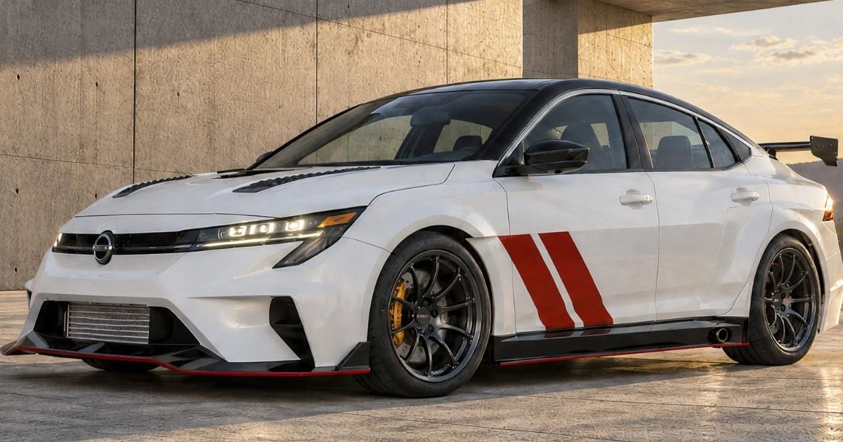 Les photos du concept Nissan Sentra intriguent, la marque reconnaît une ...