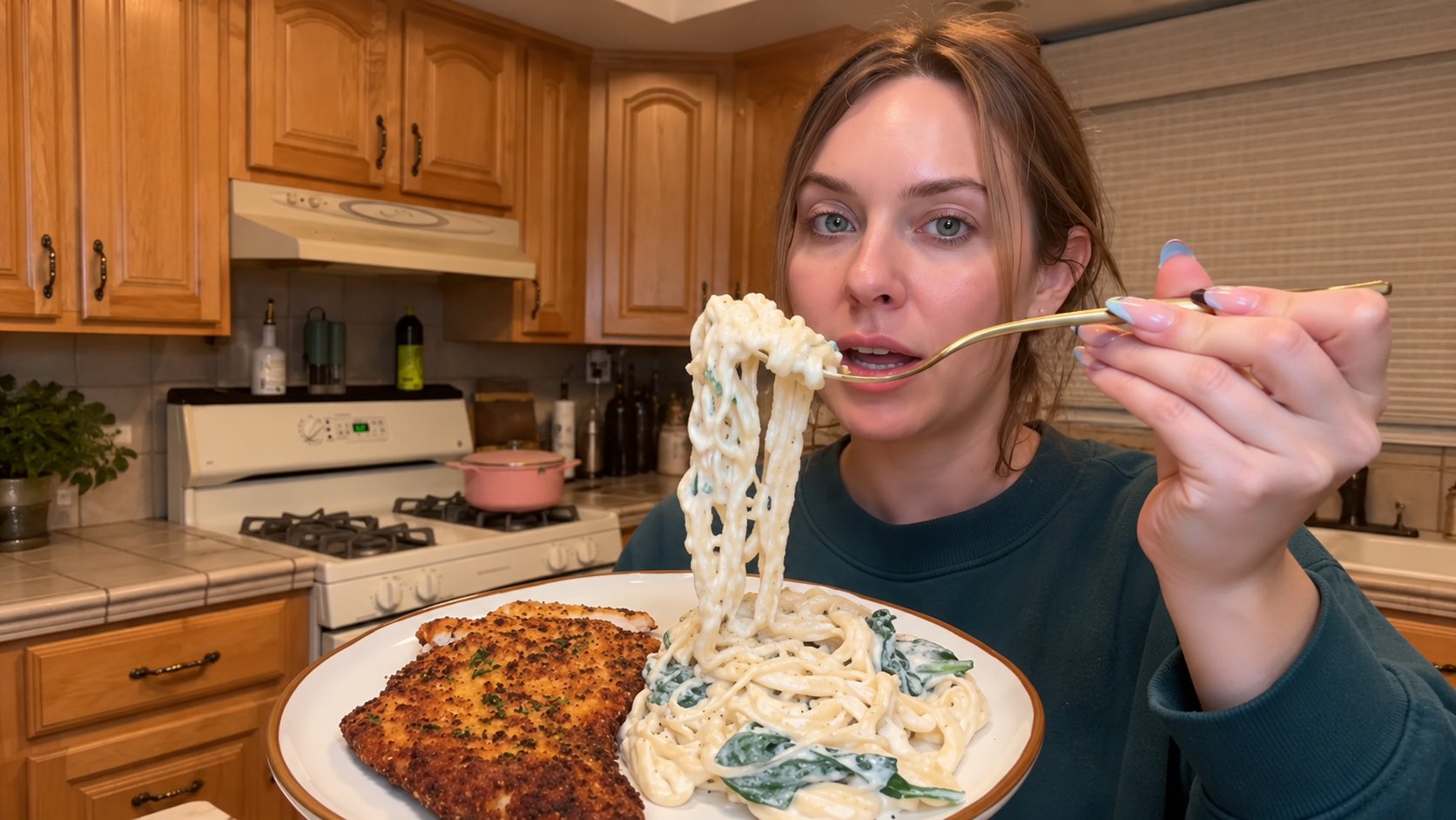 Lemon ricotta pasta for an easy dinner