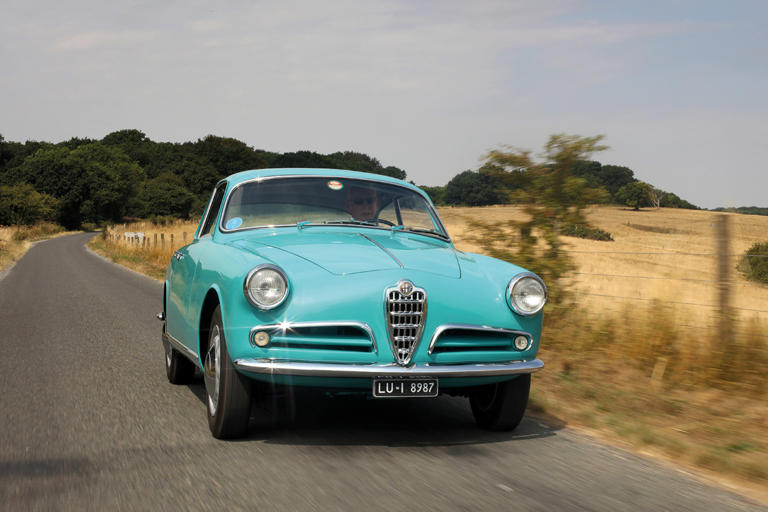 Be stunned by this unique Alfa Romeo Giulietta Sprint