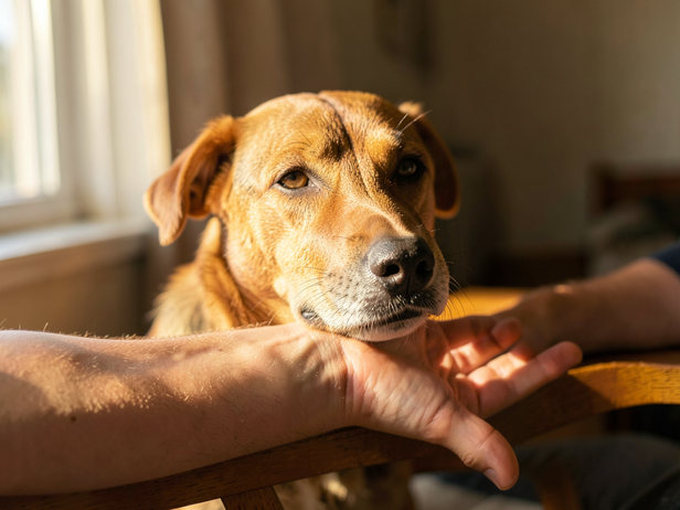 Dog keeps pushing its nose under your hand? Here's what it actually means