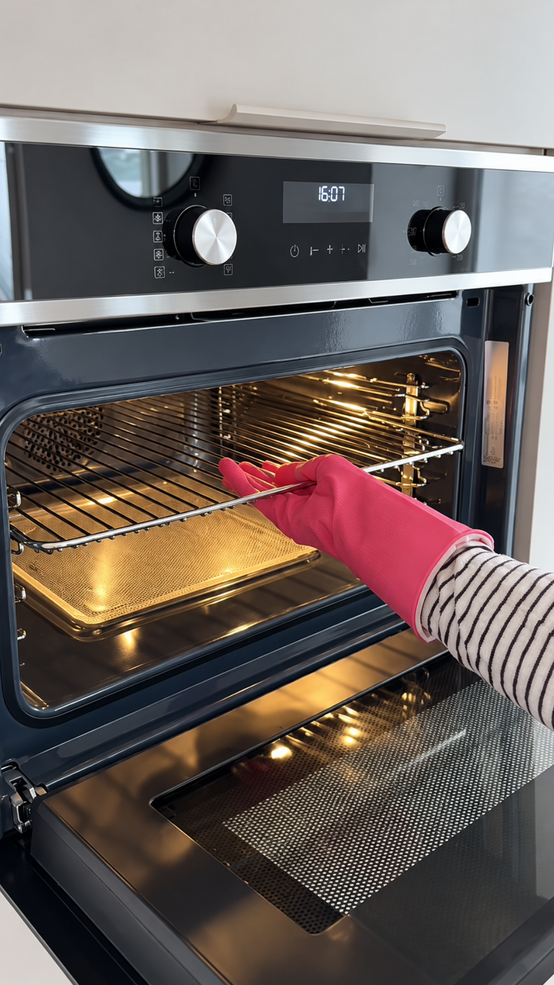 Simple home cleaning routine for a tidy space