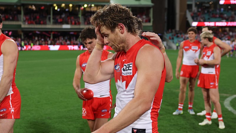 Rampe reflects on 'chaos', 'hurt' as Swans dream dashed before retiring