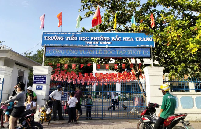 Giảm bớt chữ 'phường' trong tên các trường thuộc phường Bắc Nha Trang được không?