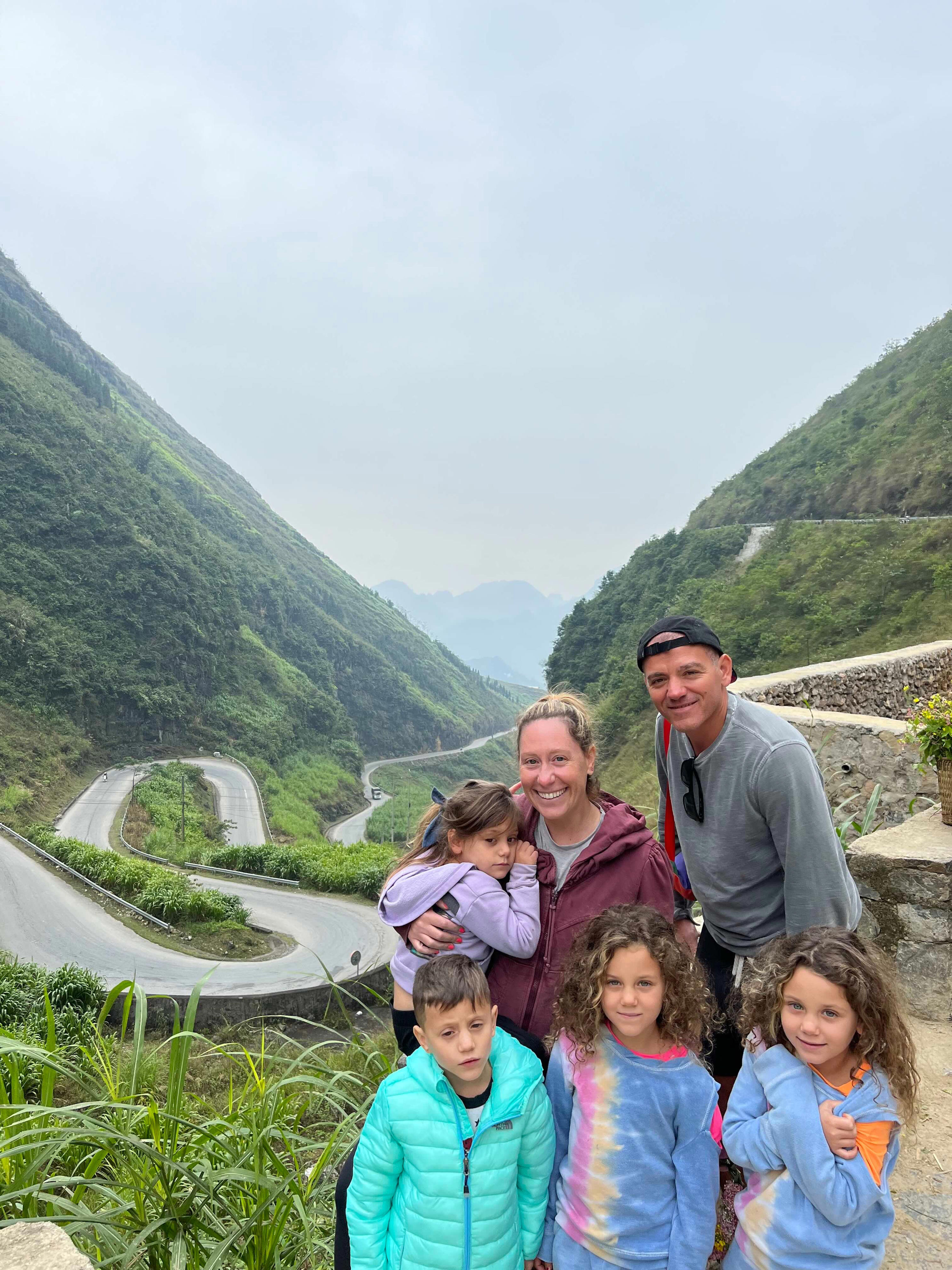 I'm raising two sets of twins in Vietnam. The chaos suits our family.
