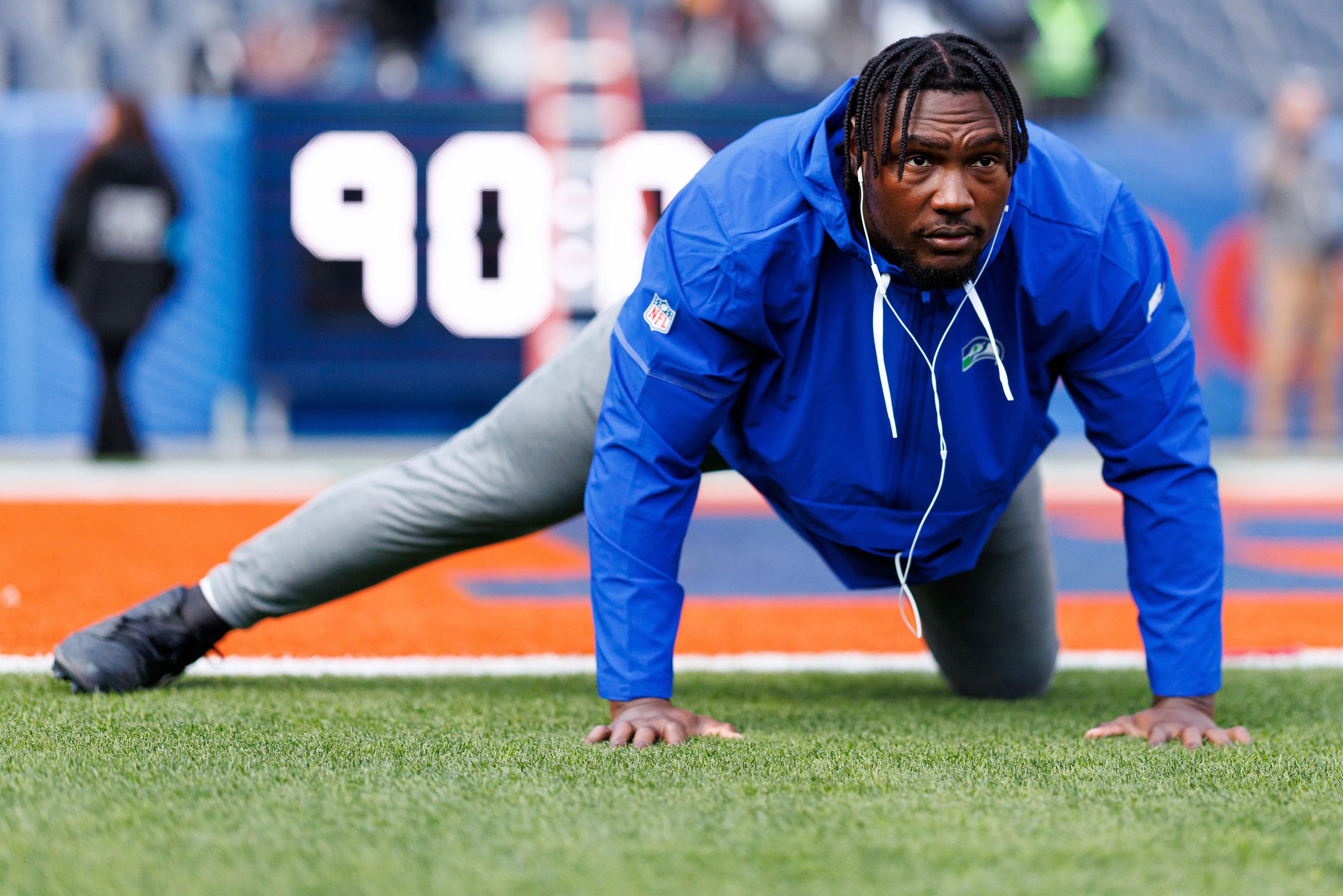Seahawks-Bears Thursday injury report: Cross and Shaheed out, 'Big Cat' limited with Achilles
