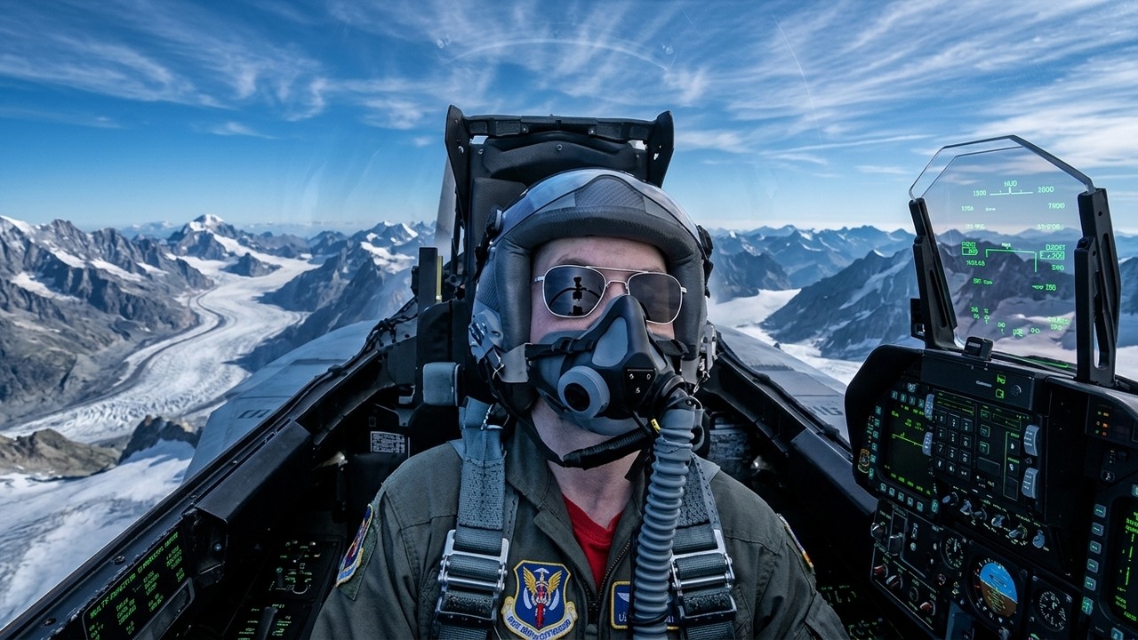 A man took control of a $100 million fighter jet - the F-15EX reached 8 Gs