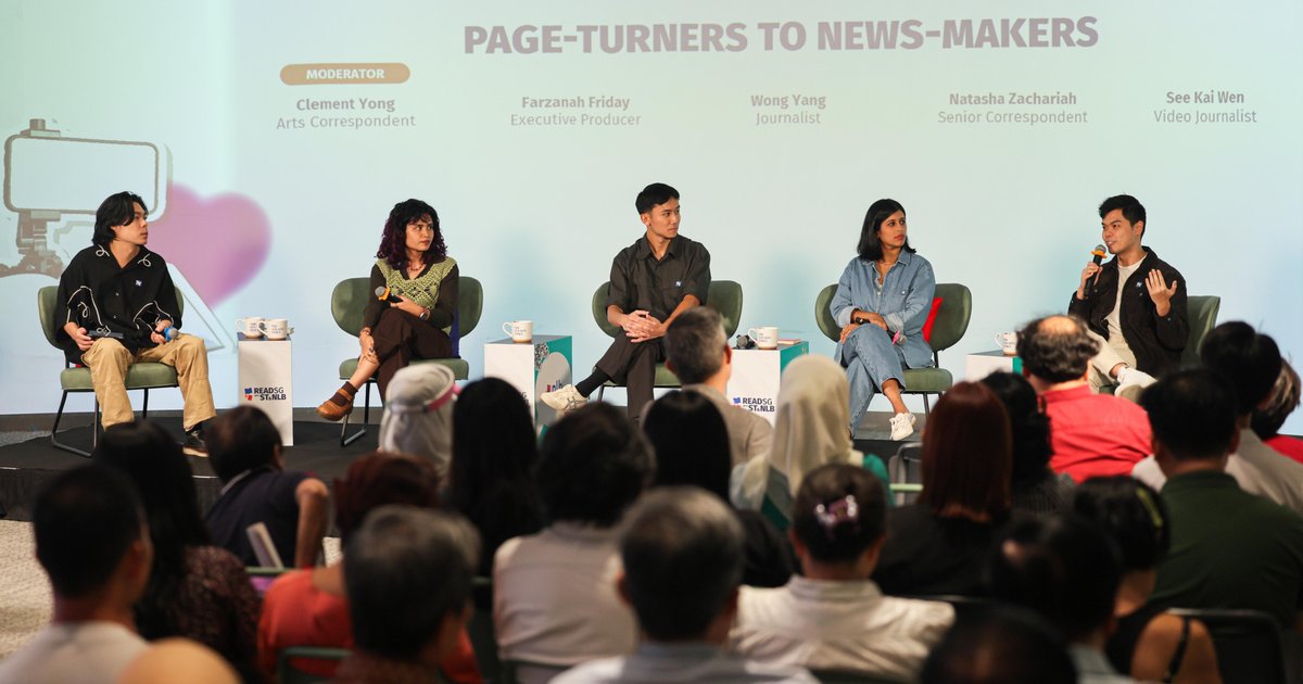 First ReadSG with ST & NLB talk engages audience with light-hearted ...