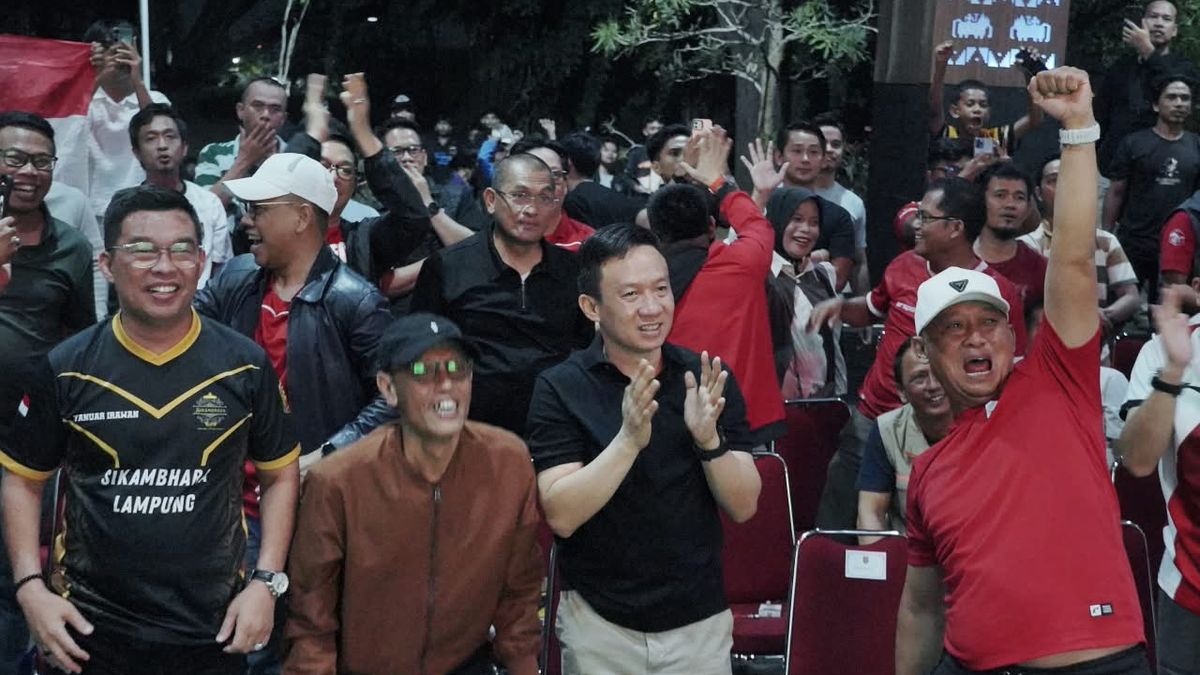 Nobar Final FIFA ASEAN Cup 2026 di Kantor Gubernur Lampung Meriah, Indonesia Juara!