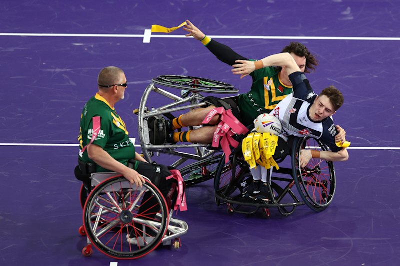 Dislocations, explosions and big hits aplenty: Welcome to wheelchair ...