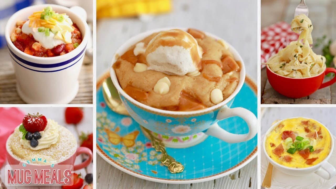 Quick and easy make-ahead microwave mug meals for every craving