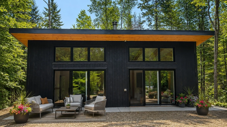 Quebec home built from 200,000 recycled bottles, assembled in just ...