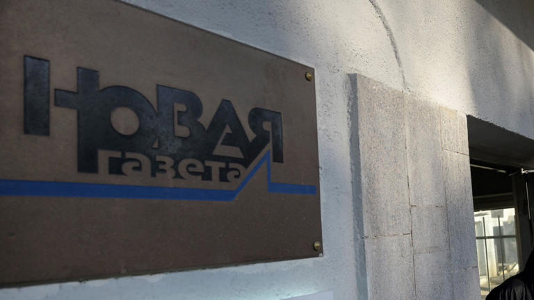 ingresso uffici Novaya Gazeta a Mosca