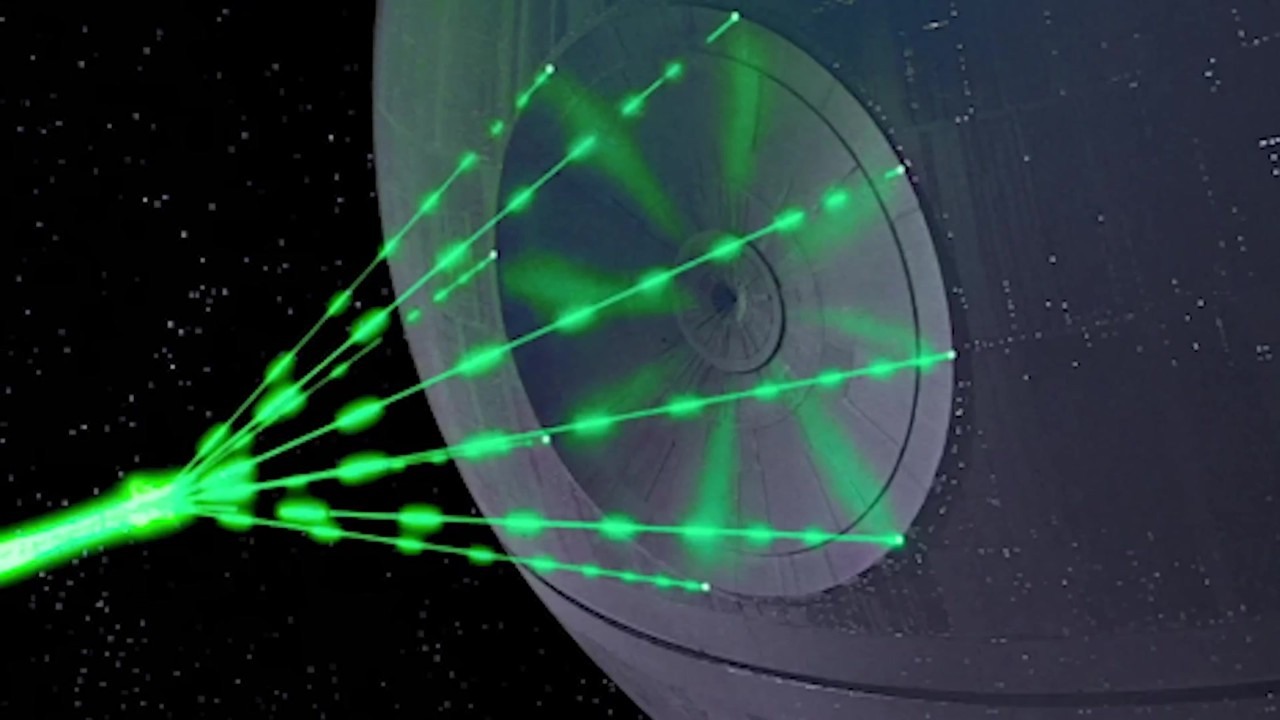 Eclipse class Axel super laser vs Death Star superlaser