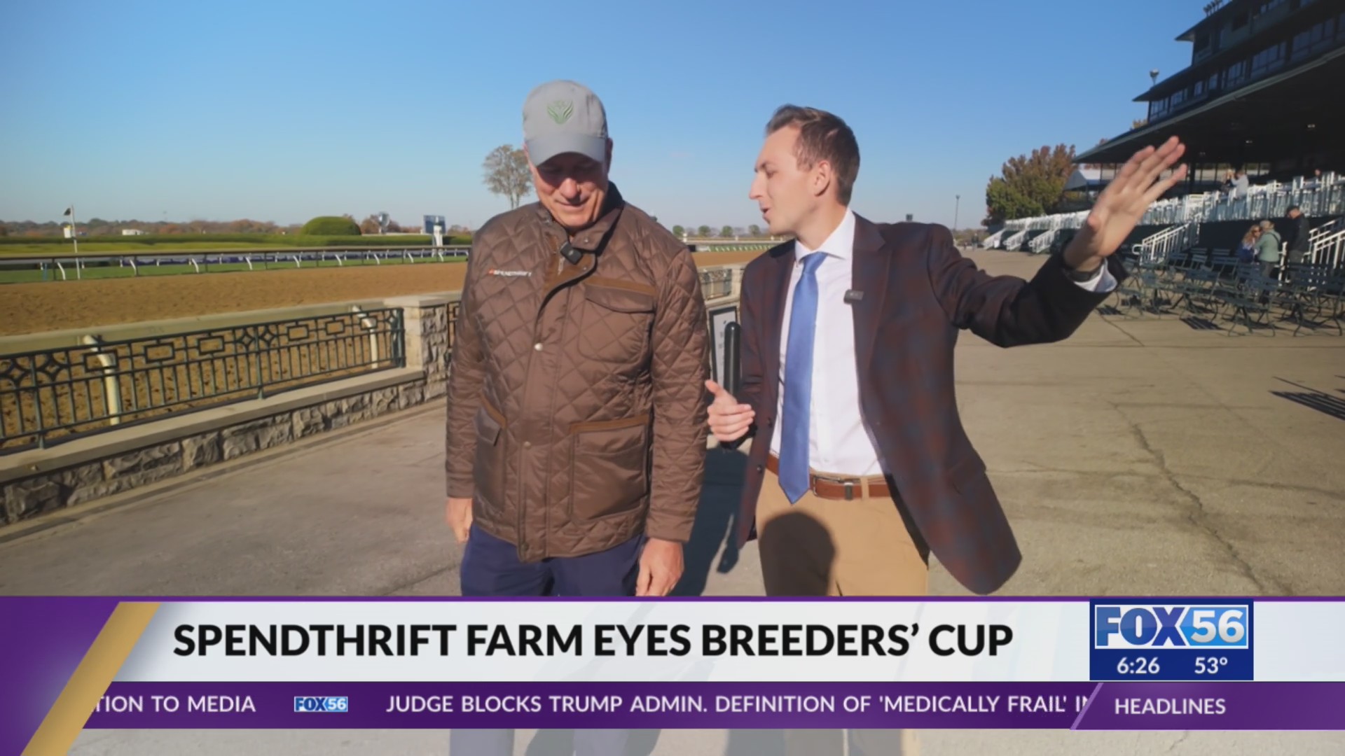 Spendthrift Farm welcomes the world during Breeders' Cup week