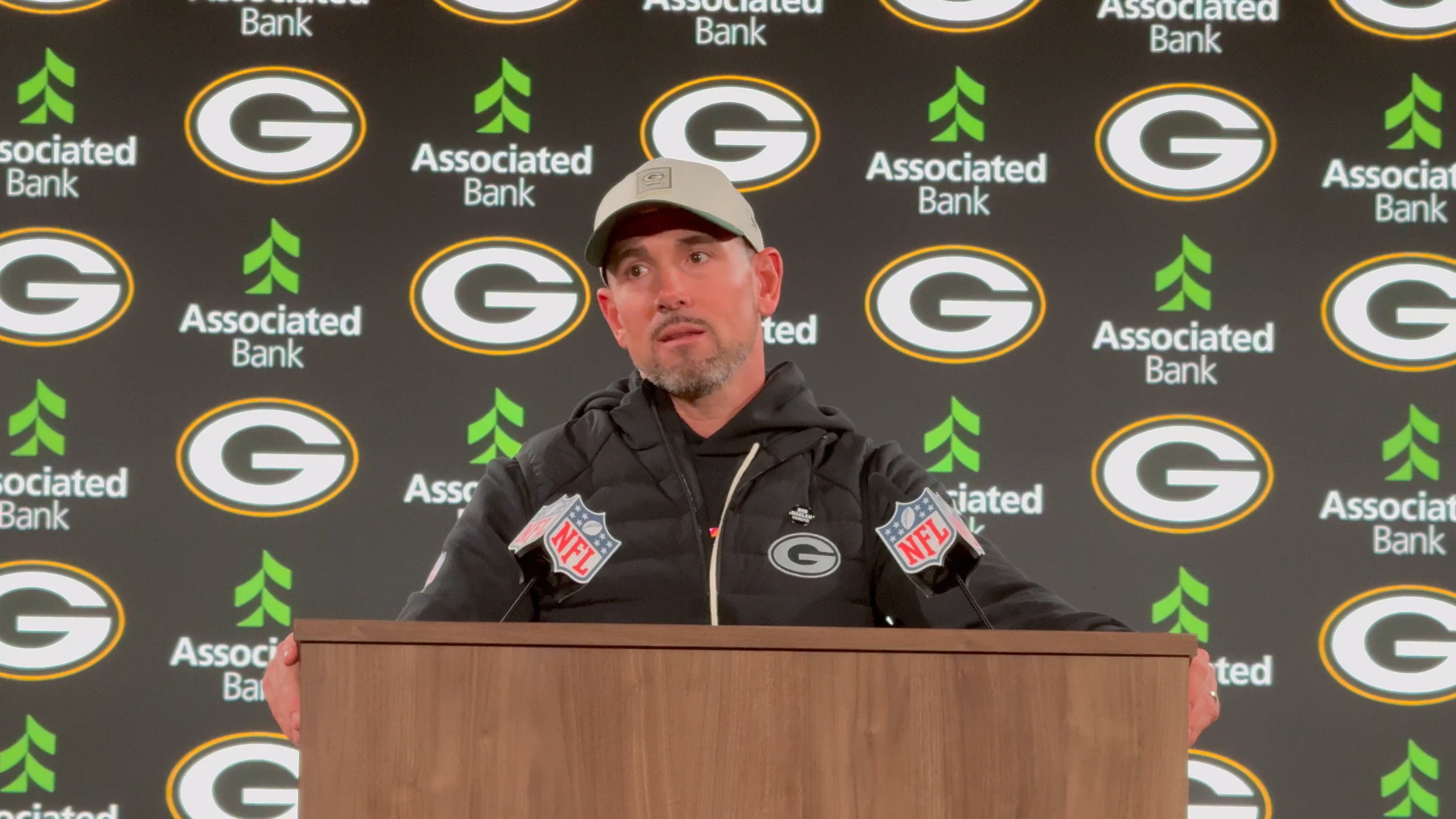 Packers coach Matt LaFleur on Jonathan Gannon's defense vs. Panthers