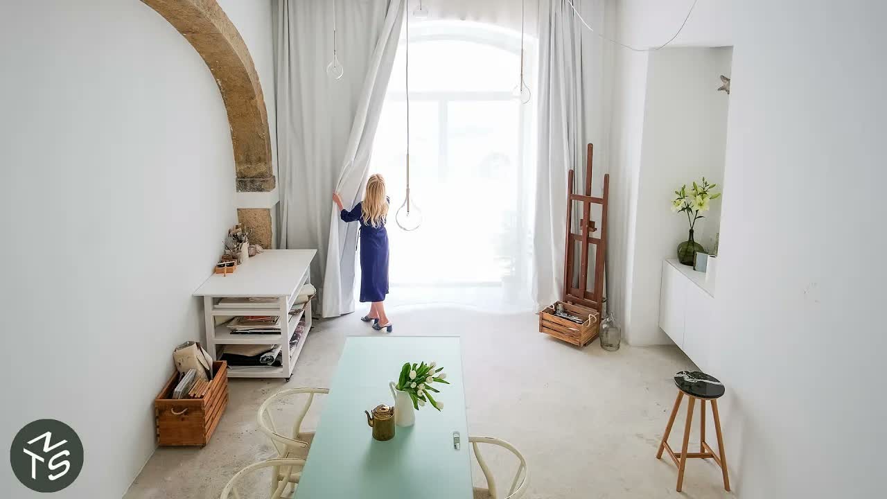 She lowered the floor to build a bedroom above the bathroom in a tiny ...
