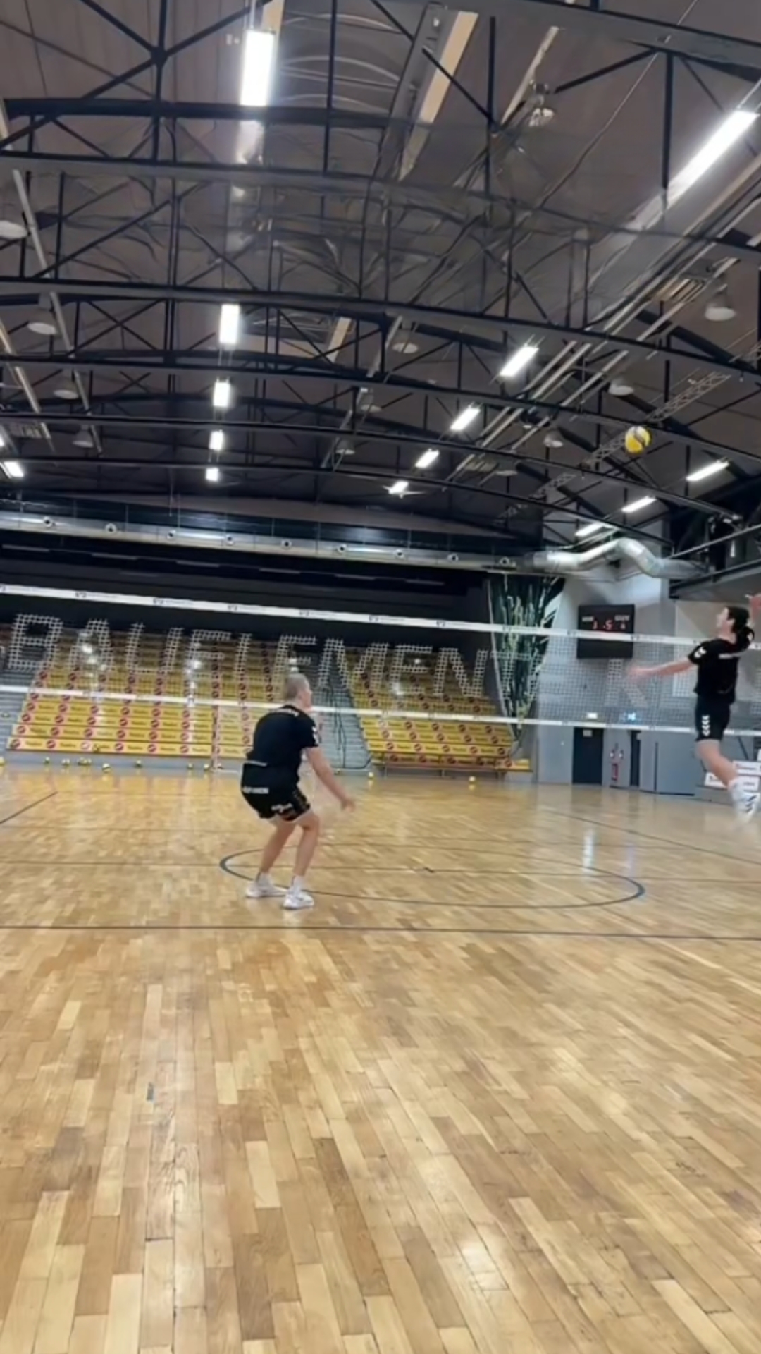 Stay calm, take a deep breath, and play your best volleyball