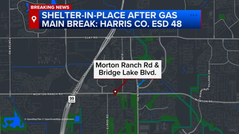 Shelter-in-place order lifted after gas main break near Morton Ranch ...
