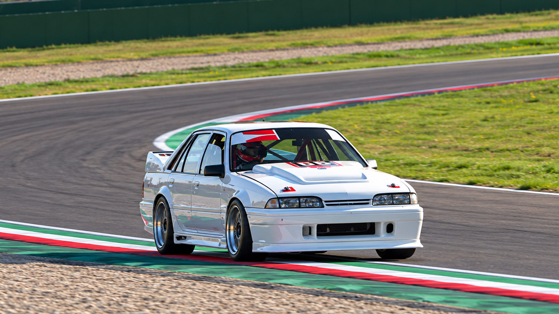 Holden Commodore VL SS Group A V8 engine sound heard while cornering on ...