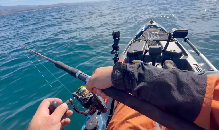 Watch: Great white shark gives kayaker fright of his life while fishing ...