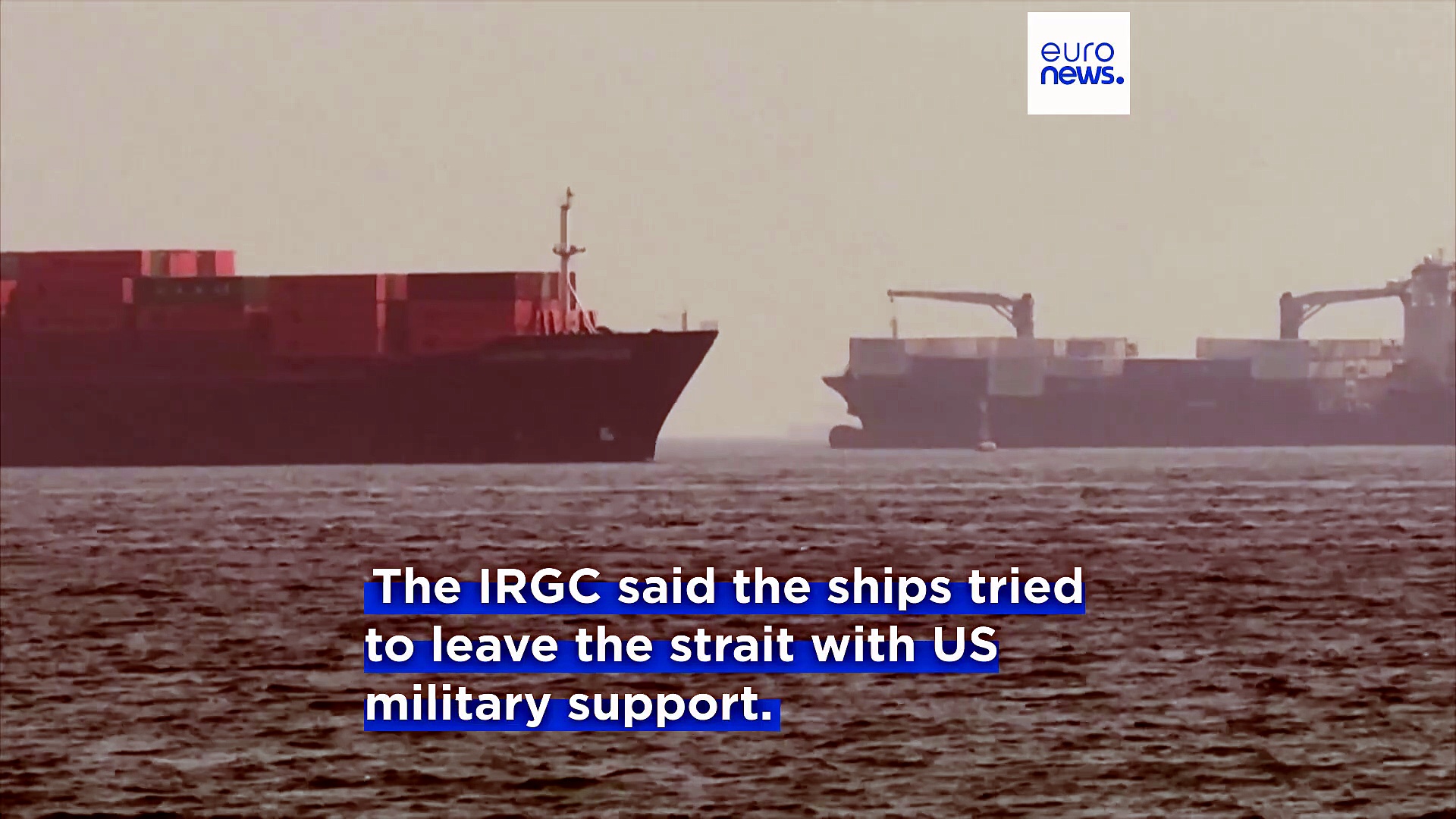 Iran’s Revolutionary Guard reports three tankers on fire in Strait of ...