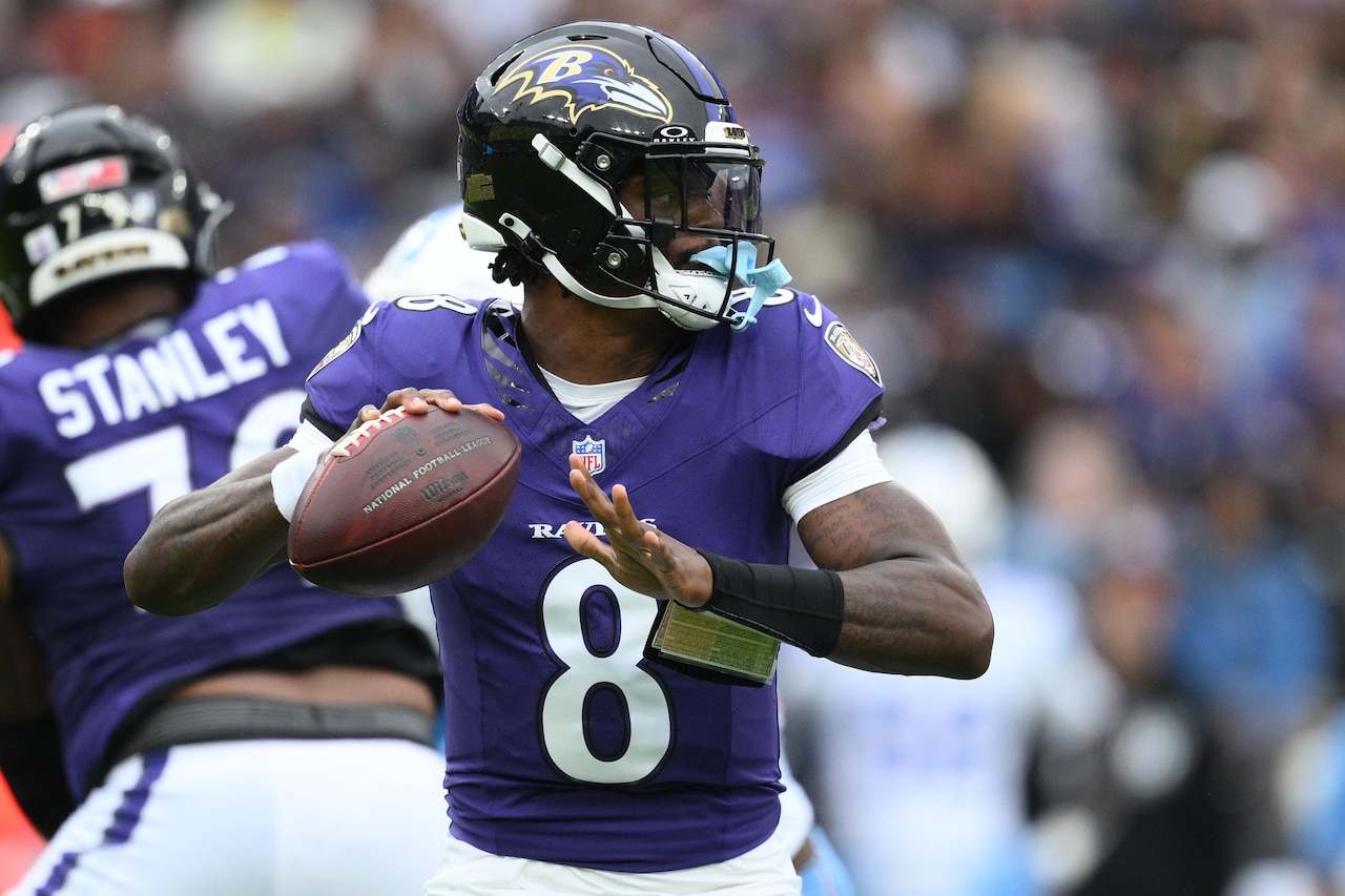 Lamar Jackson, AJ Brown, NFL injury statuses and fantasy impact for week 8