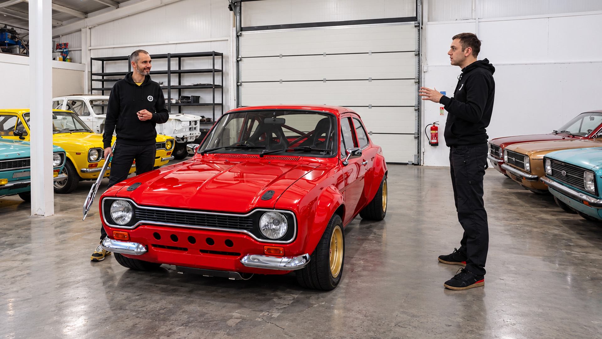 MST Mk1 features Ford Escort-inspired styling with a compact body and ...