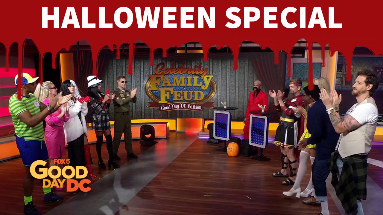Family Feud DMV edition | Good Day DC Halloween special!