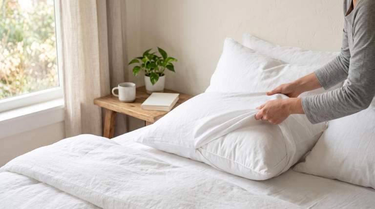 That extra fold of fabric inside a pillowcase is not a manufacturing ...