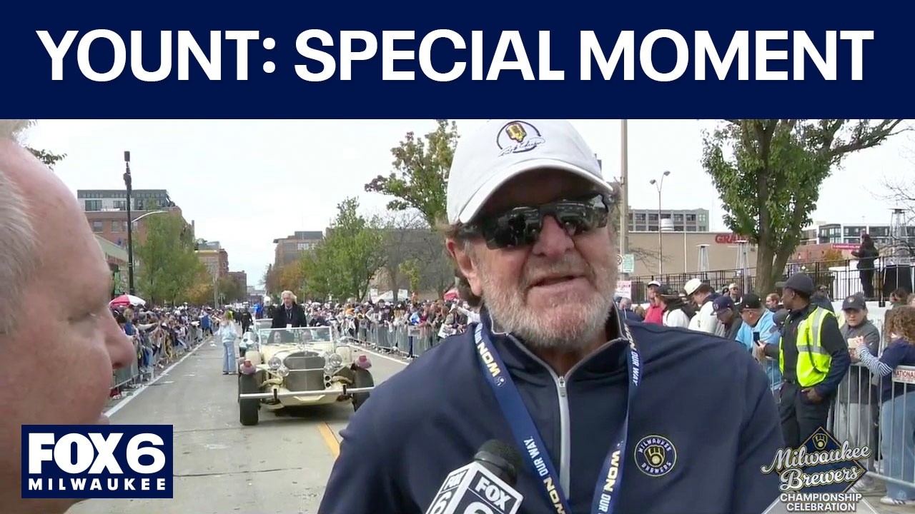 Brewers championship parade: Robin Yount's touching thoughts