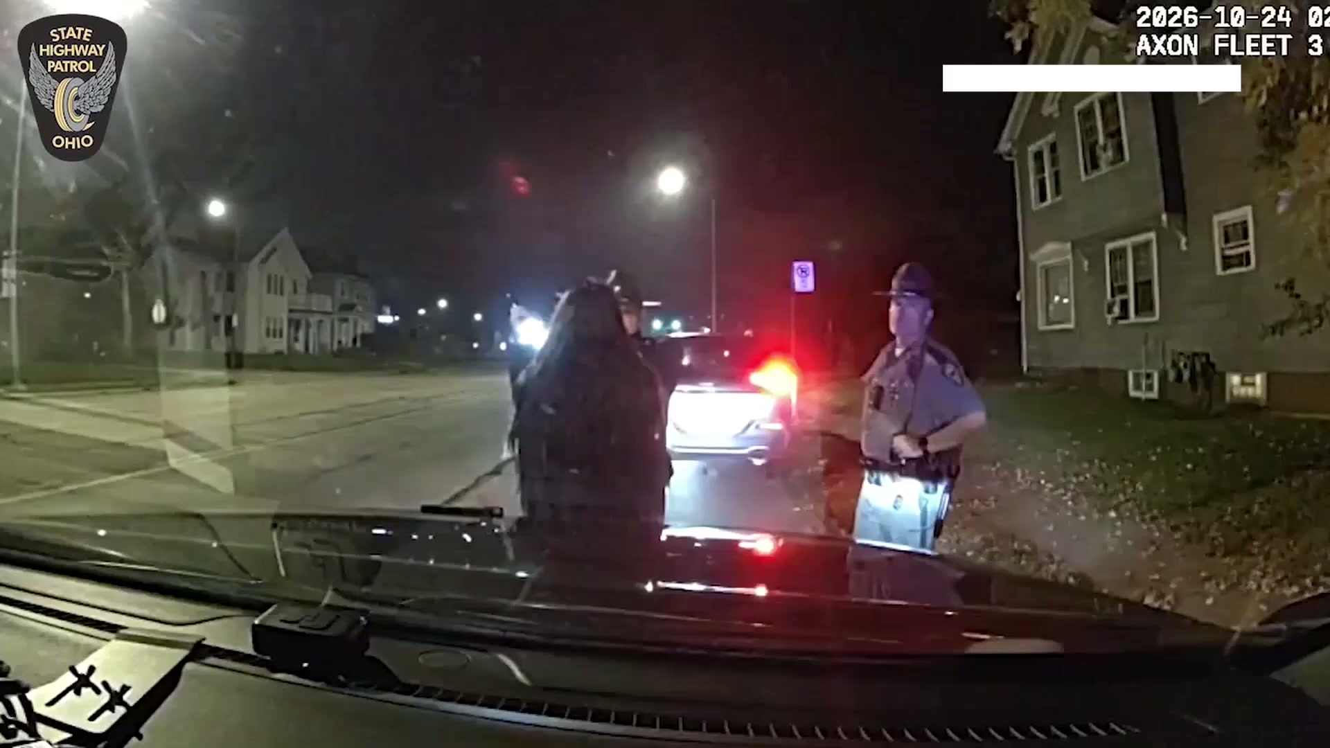 Trooper and driver narrowly escape speeding car during sobriety test