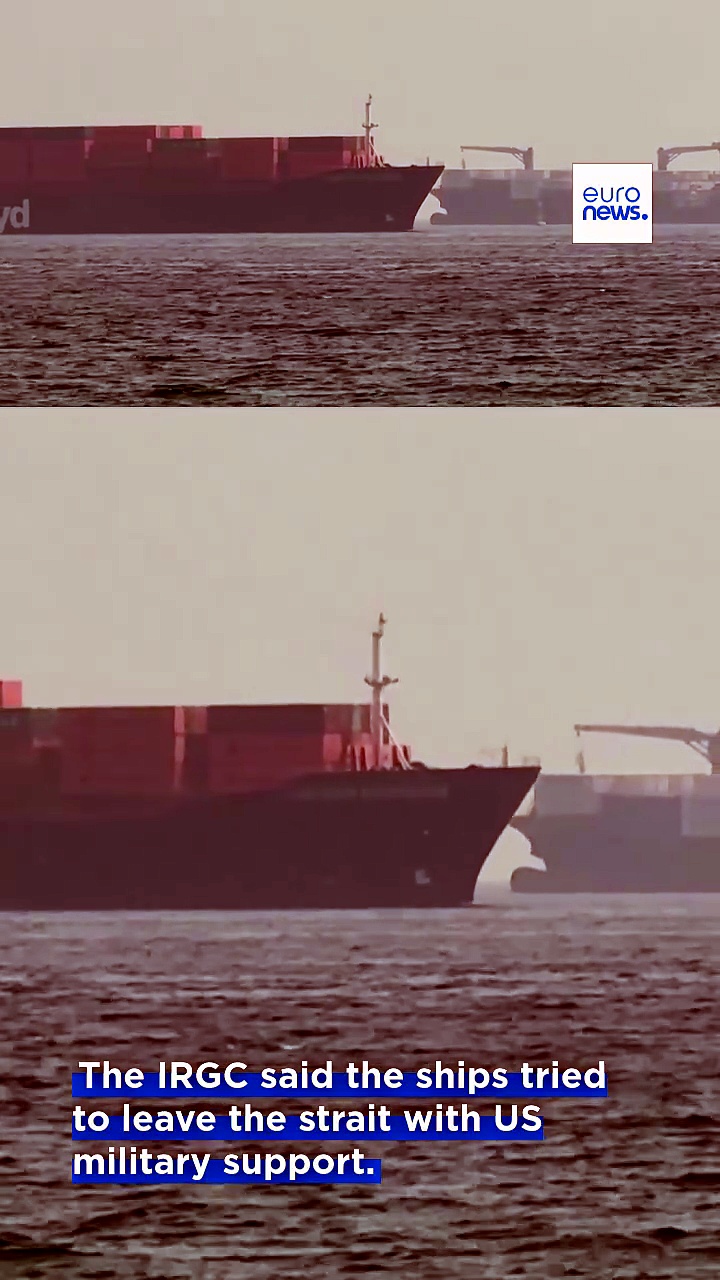 Iran’s Revolutionary Guard reports three tankers on fire in Strait of ...