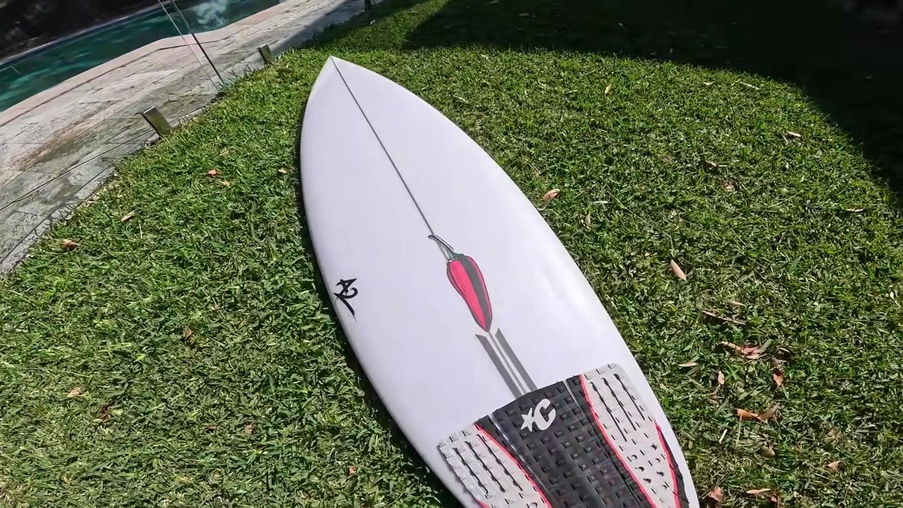 Noz tests a new chilli A2 surfboard at Maroubra Beach