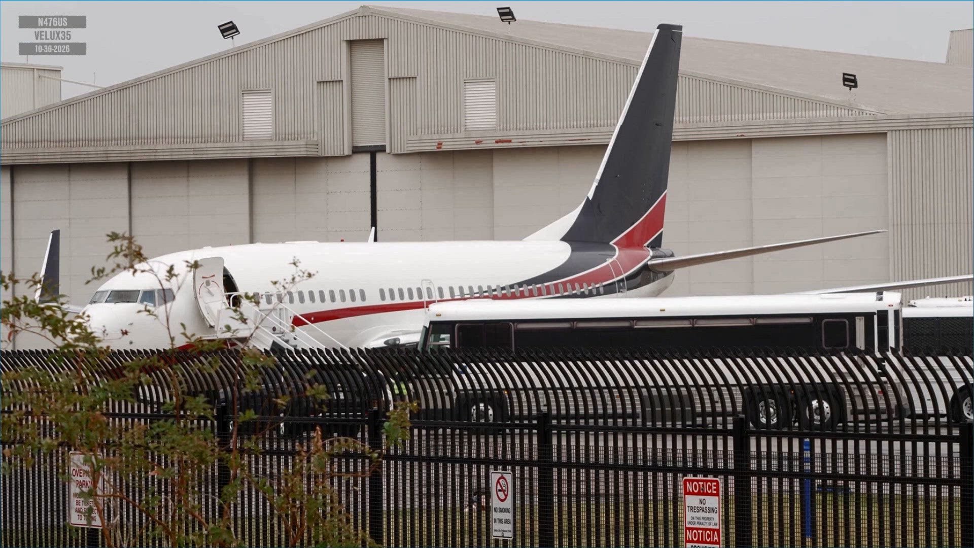 Homeland Security plane seen for first time being used for deportation ...