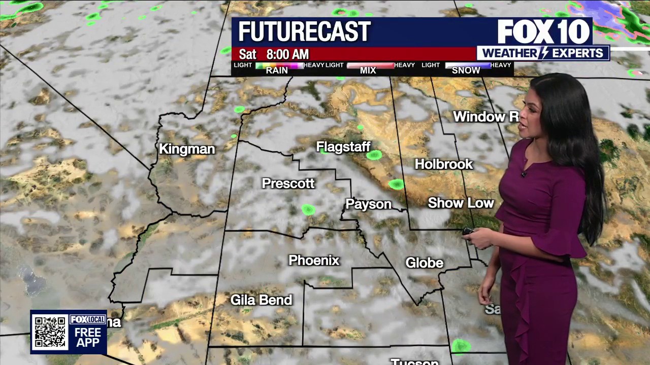 Arizona weather forecast: Wet weather hits Arizona with flash flood ...